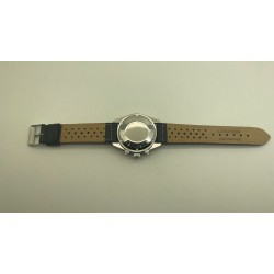 VALJOUX 7750 CADRAN LANDERON EN CARBONE VERITABLE 34MM 