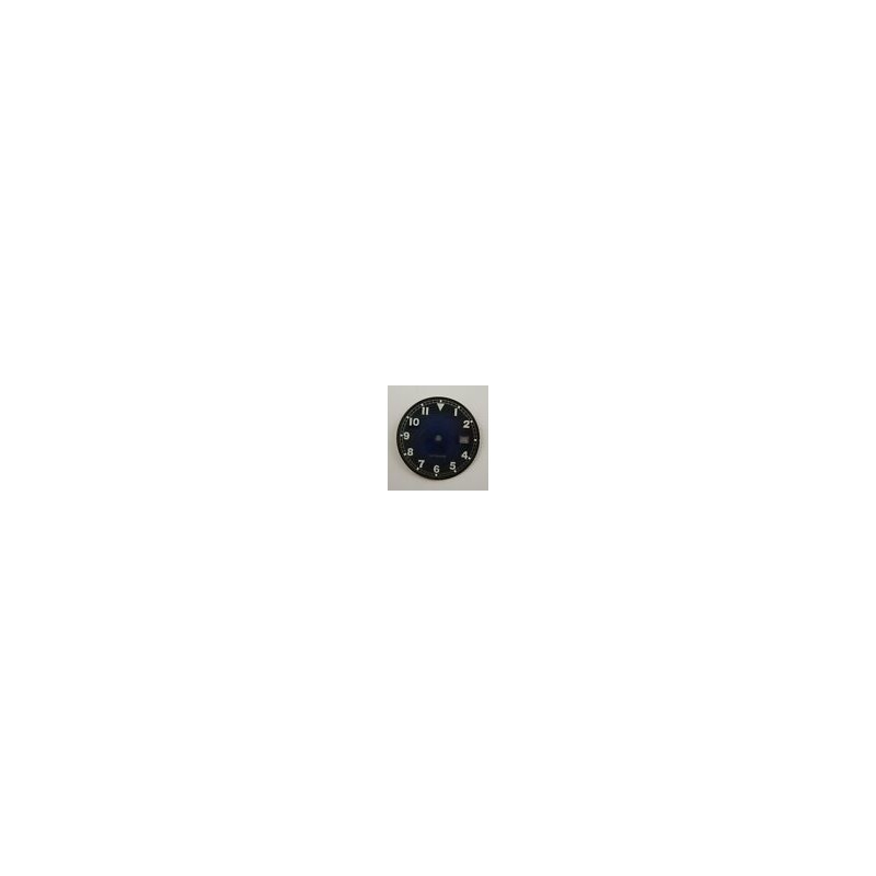 CADRAN BLEU NUIT INDEX BLANC POUR ETA 2824-2 DIAMETRE 32MM