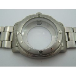 BOITIER AVEC BRACELET EN ACIER STYLE PANERAI LUMINOR POUR ETA 2824-2 SWISS MADE