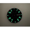 POUR VALJOUX 7750 CADRAN MILITAIRE LUMINEUX DIAMETRE 34MM AIGUILLES LUMINEUSES