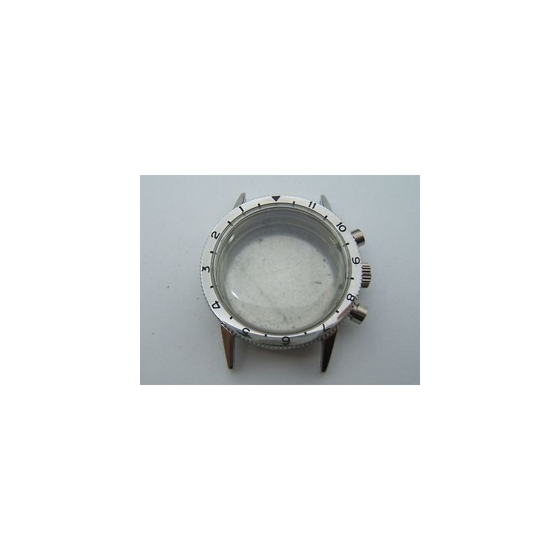 Neuf 1 Verre Verlux Metalbloc ( Glass ) Bague Acier Montre @ 314 De