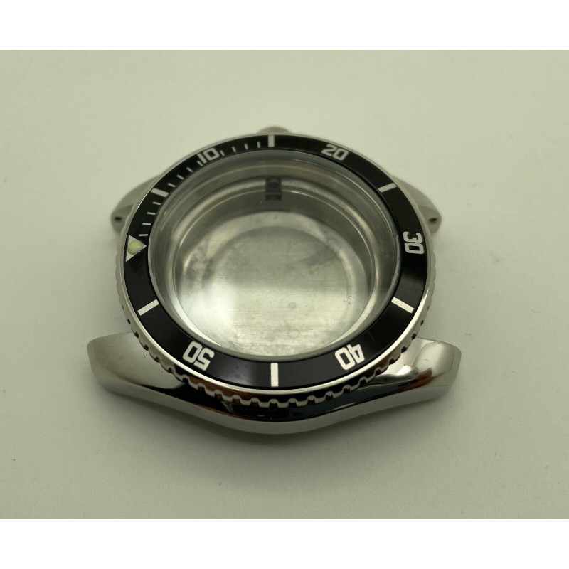 Boîtier Pour Mouvement De Montre YEMA - Acier Argenté 33 Mm - Pièce D'occasion