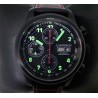 LANDERON CHRONOGRAPHE BLACK PVD CARBONE MOUVEMENT AUTOMATIC SWISS VALJOUX 7750