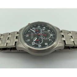 LANDERON CHRONOGRAPHE RACING CADRAN CARBONE MOUVEMENT SWISS RONDA