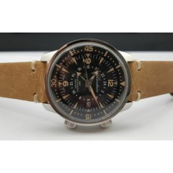 LANDERON COMPRESSOR GMT REF GBVT 0812-62 CADRAN AVEC PATINE VINTAGE