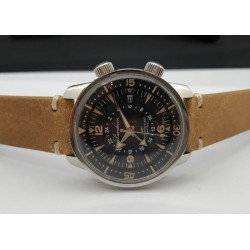 LANDERON COMPRESSOR GMT REF GBVT 0812-62 CADRAN AVEC PATINE VINTAGE