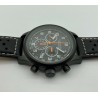 LANDERON CHRONOGRAPHE RACING BLACK PVD CADRAN CARBONE MOUVEMENT SWISS RONDA