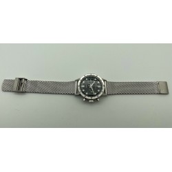 LANDERON CHRONOGRAPHE TYPE 20 A REMONTAGE MANUEL BRACELET MESH