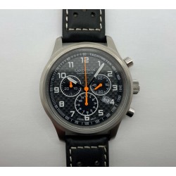 LANDERON CHRONOGRAPHE RACING CADRAN CARBONE MOUVEMENT SWISS RONDA