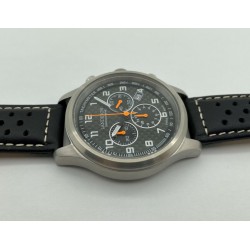 LANDERON CHRONOGRAPHE RACING CADRAN CARBONE MOUVEMENT SWISS RONDA