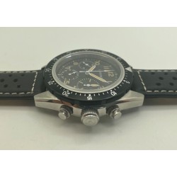 LANDERON CHRONOGRAPHE TRI-COMPAX A REMONTAGE MANUEL SAPHIR ETANCHE 10 ATM