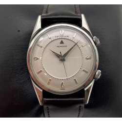 JAEGER LECOULTRE MEMOVOX EN ACIER A REMONTAGE MANUEL CAL K814 DE 1950