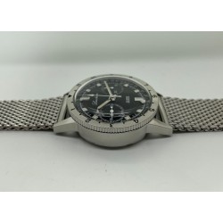 LANDERON CHRONOGRAPHE TYPE 20 A REMONTAGE MANUEL BRACELET MESH