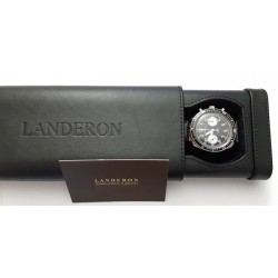 LANDERON CHRONOGRAPHE PILOTE PANDA MOUVEMENT A REMONTAGE MANUEL TY2901-ST1901