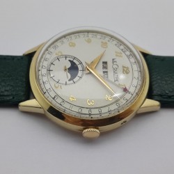 Jaeger lecoultre triple date phase de lune De 1953