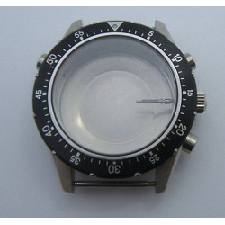 BOITIER EN ACIER POUR ETA VALJOUX 7750 RATTRAPANTE SWISS MADE DIAMETRE 40MM