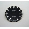 AIRAIN CADRAN NOIR TYPE SEAMASTER INDEX ACIER POUR ETA 2824-2 DIAMETRE 28,50MM