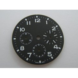 CADRAN TYPE BREGUET TYPE XX ANONYME 34MM DE DIAMETRE N.O.S..