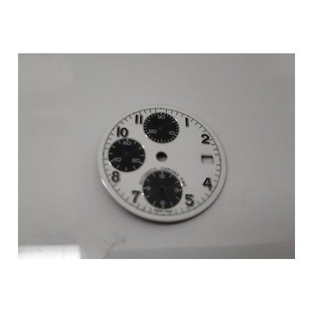 Cadran Pour Montre Valjoux 7750 - Modèle DREI VON EINS, Diamètre 42.0 Mm - Neuf Avec étiquettes